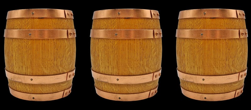 Upcycled Barrel Planter